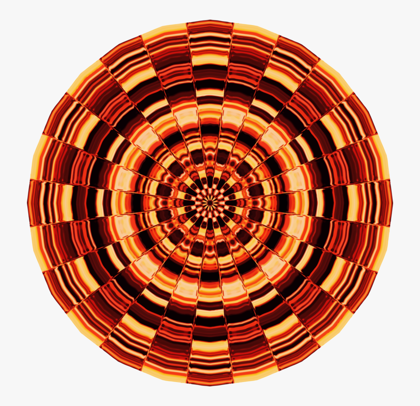 Orange,circle,symmetry - Trippy Weed Graphics, HD Png Download, Free Download