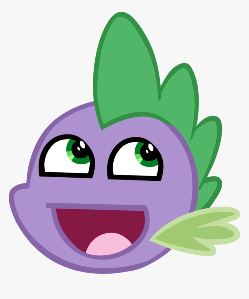 Spike Awesome Face Improved By M99moron - Spike My Little Pony Friendship, HD Png Download, Free Download