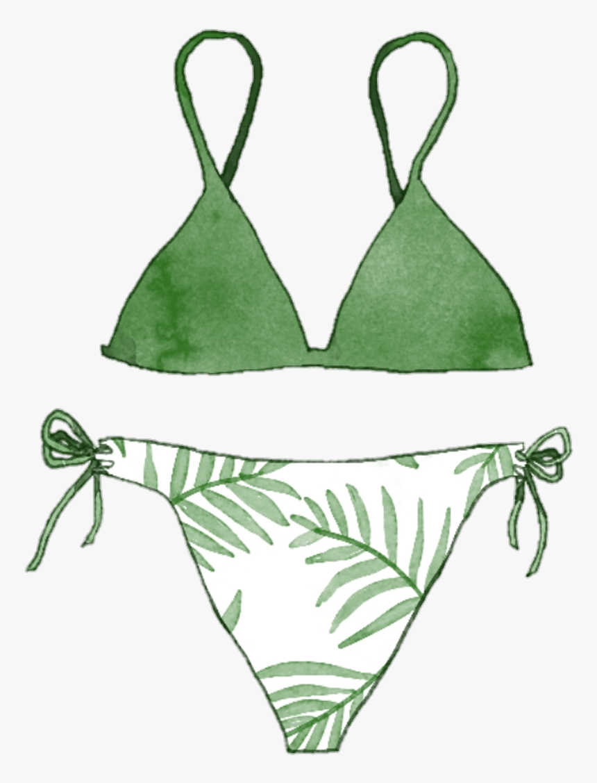 Swimsuit Bottom Clipart , Png Download - Green Bikini Transparents, Png Download, Free Download