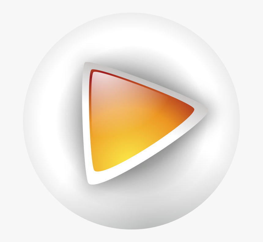 Button Download Google Play Computer File - Triangle, HD Png Download, Free Download