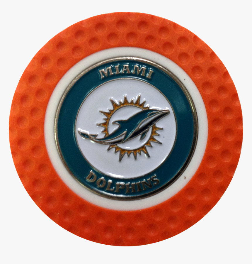 Golf Ball Marker Nfl Miami Dolphins - Miami Dolphins, HD Png Download, Free Download