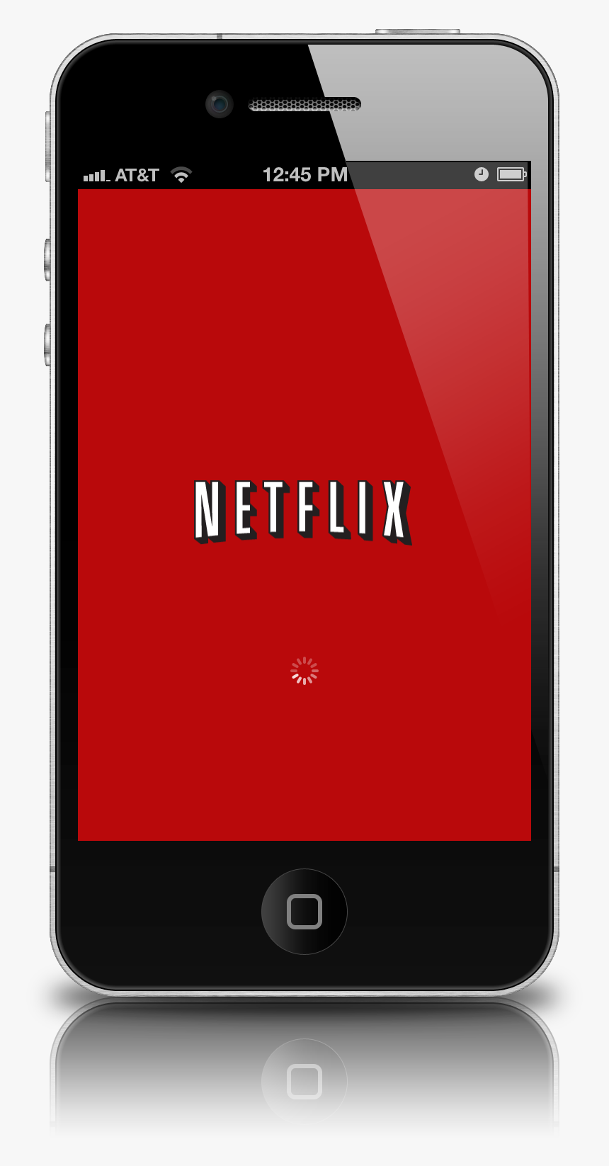 Netflix Iphone App Icon - Netflix On An Iphone, HD Png Download, Free Download