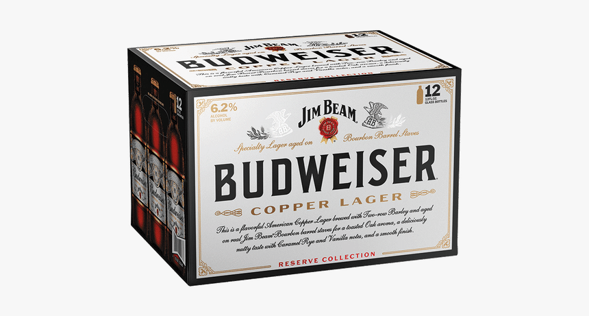 Budweiser Copper Lager - Jim Beam Copper Lager, HD Png Download, Free Download