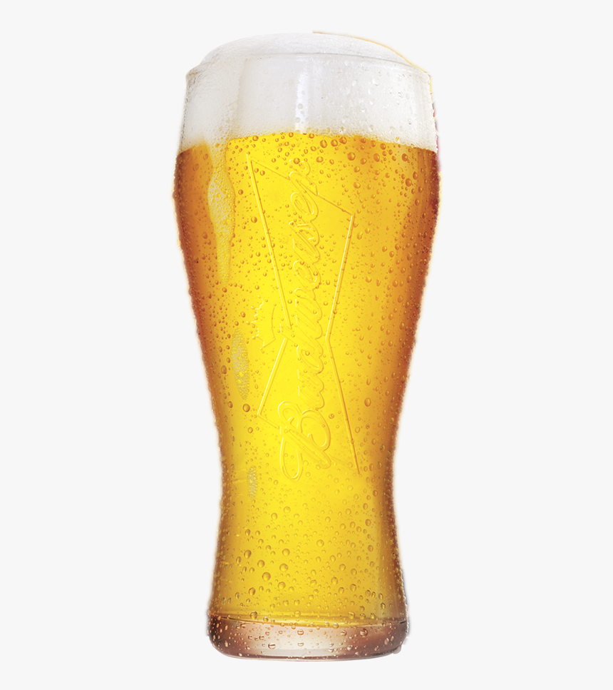 Tall Draft Beer Budweiser Png - Budweiser Beer Glass Png, Transparent Png, Free Download