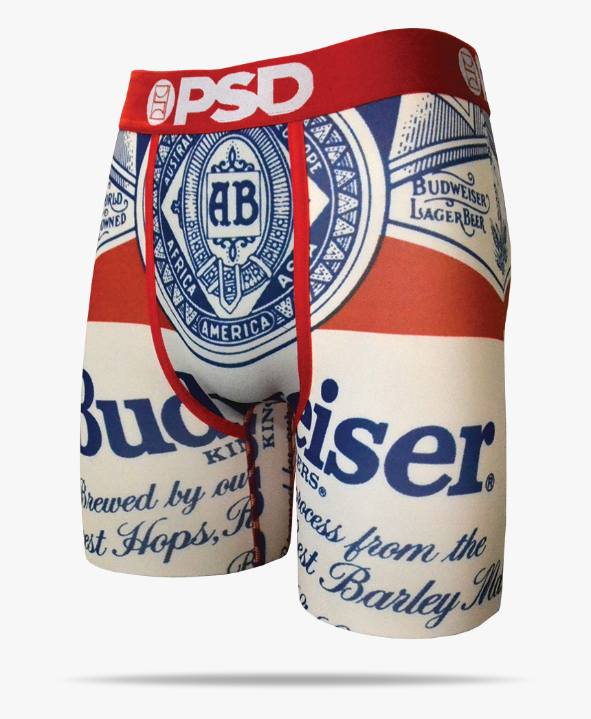 Classic Budweiser Boxers For Men"
 Class= - Psd Budweiser Underwear, HD Png Download, Free Download