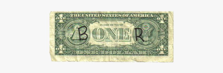 #aesthetic #dollar #green - One Dollar, HD Png Download, Free Download
