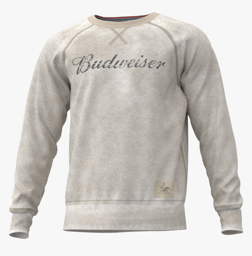 Budweiser Cool Caves Sweatshirt - Long-sleeved T-shirt, HD Png Download, Free Download