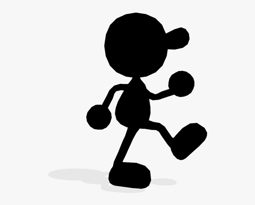 Game And Watch Art Game & Watch Super Smash Bros - Mmd Super Smash Bros Mr Game And Watch, HD Png Download, Free Download