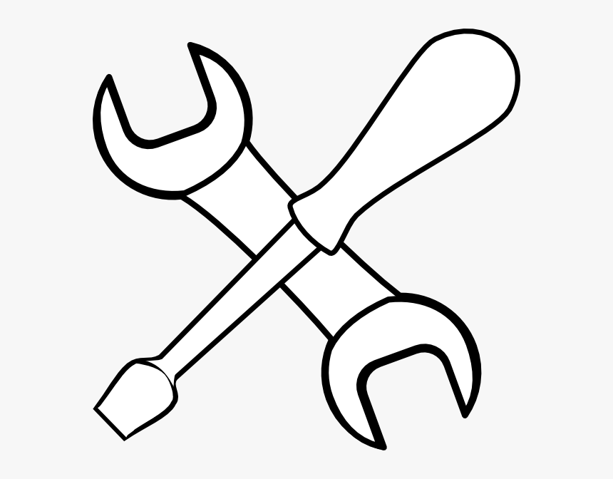 Construction Tools Clipart Black And White - Construction Tools Clipart, HD Png Download, Free Download