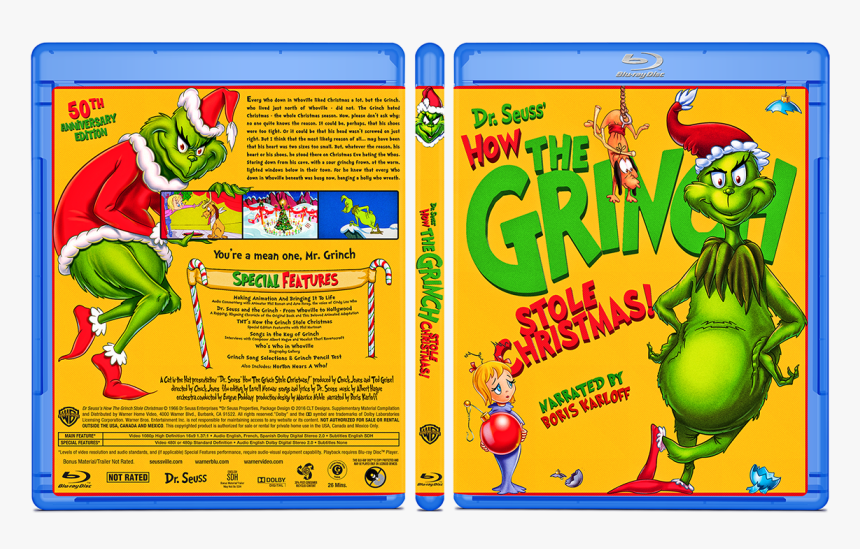 Grinch 2018 Cover Dvd, HD Png Download, Free Download