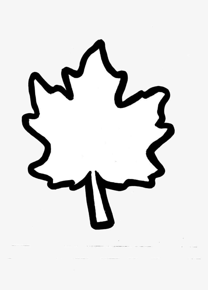 Leaf Outline Fall Leaves Cliparts Abeoncliparts Vectors - Outline Fall Leaves Clipart, HD Png Download, Free Download