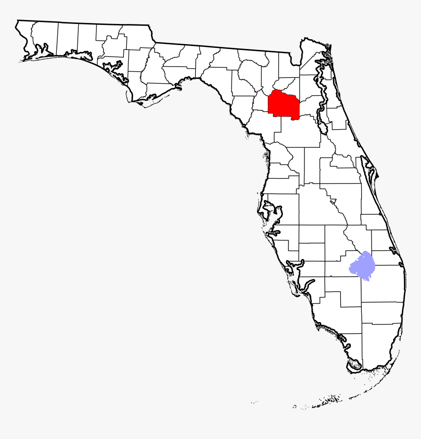 Ocala Florida County Map