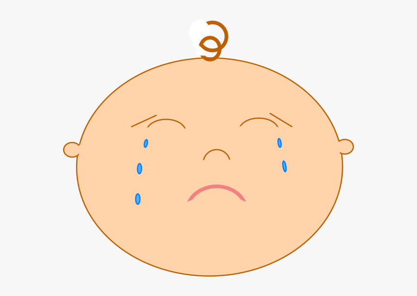 Sad Baby Svg Clip Arts - Clip Art, HD Png Download, Free Download