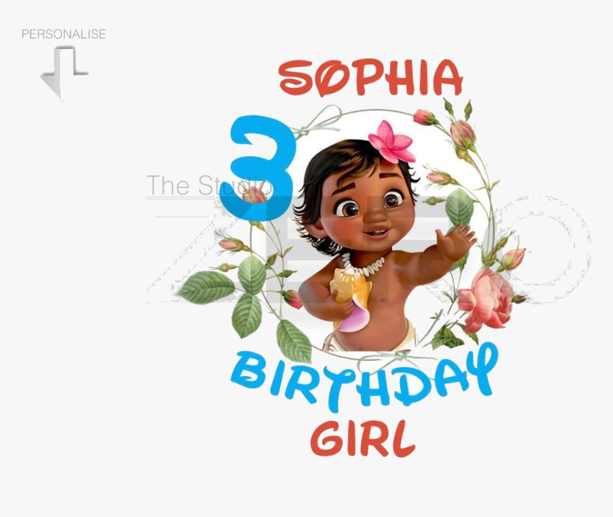 Moana Baby Clipart Transparent Png - Baby Moana Clipart Png, Png Download, Free Download