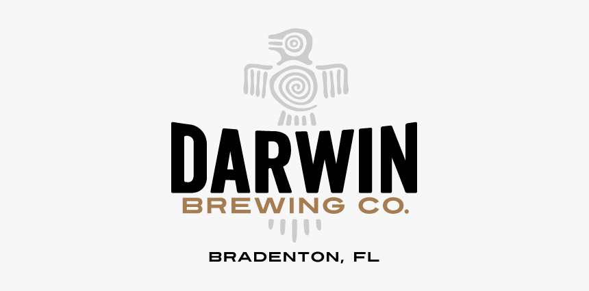 Official Logo Blackgreybrown Bradenton - Darwin Brewing, HD Png Download, Free Download