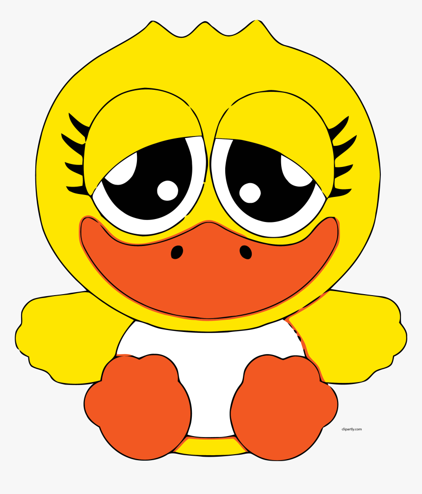 Duck Baby Clipart Png - Duck Clipart Face, Transparent Png, Free Download