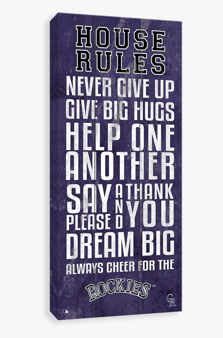 Colorado Rockies House Rules - Book Cover, HD Png Download, Free Download