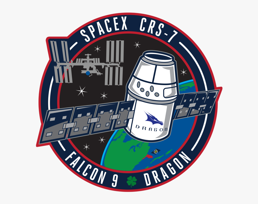 Dragon Crew Patch Spacex, HD Png Download, Free Download