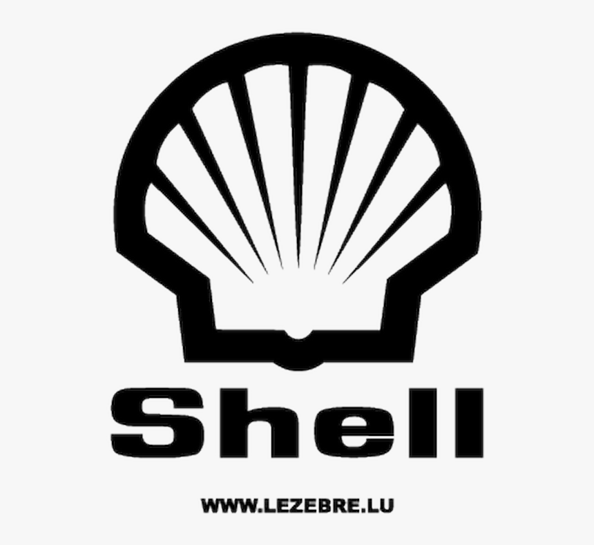 Shell Logo Black And White, HD Png Download, Free Download