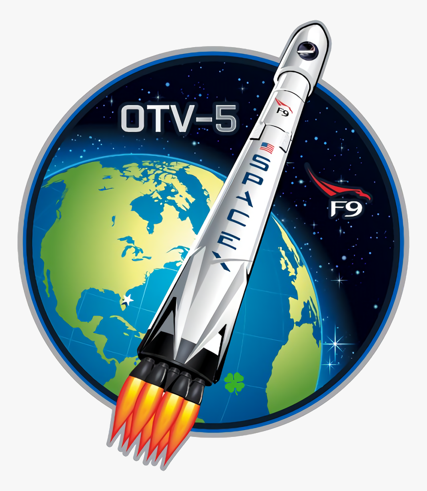 Spacex Otv 5 Patch, HD Png Download, Free Download