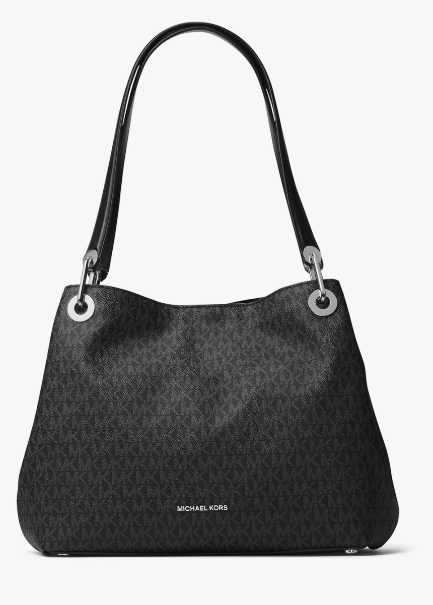 Michael Kors Raven Large Shoulder Black 30hsgrxe3v - Tote Bag, HD Png Download - kindpng