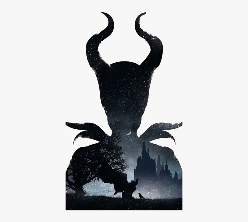 Image Maleficent Desktop Wallpaper - Maleficent Silhouette, HD Png Download, Free Download