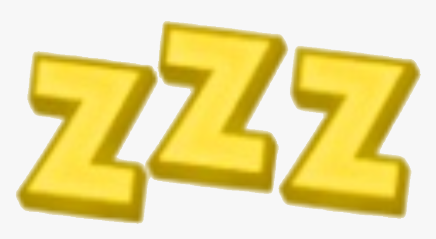 Toontown Zzz , Png Download - Zzz Yellow Png, Transparent Png, Free Download