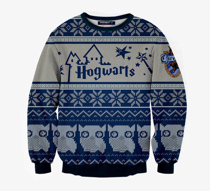 Harry Potter Ravenclaw Christmas Sweater, HD Png Download, Free Download