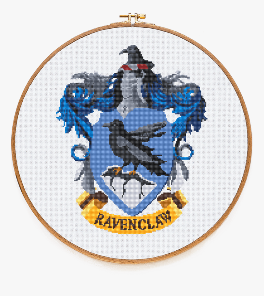 Ravenclaw Cross Stitch Pattern Free , Png Download - Harry Potter Ravenclaw Logo Png, Transparent Png, Free Download