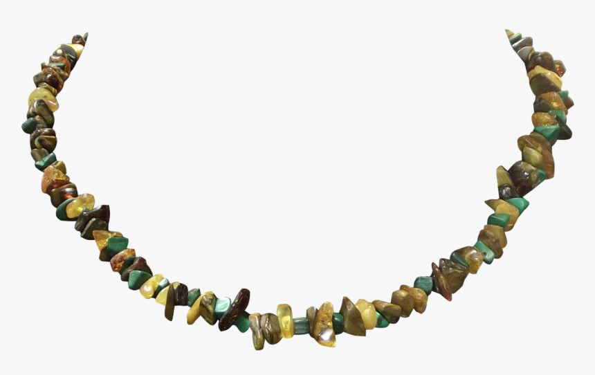 Stones Necklace Png Picture - Gold Colored Pearl Necklace, Transparent Png, Free Download