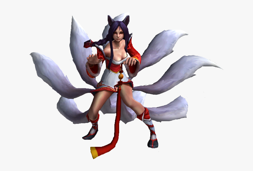 League Of Legends Ahri Png - Ahri League Of Legends In Game, Transparent Png, Free Download