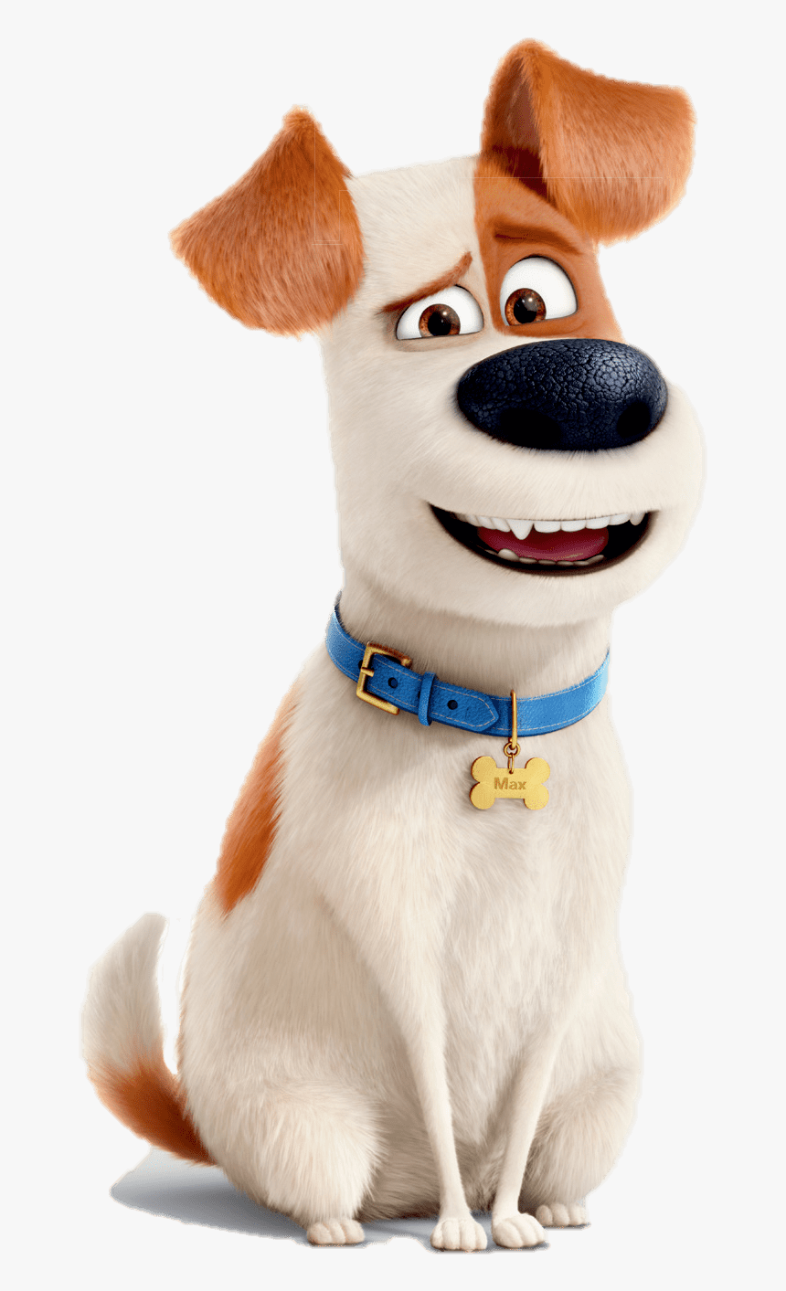 The Secret Life Of Pets Max Listening - Max From Secret Life Of Pets, HD Png Download, Free Download