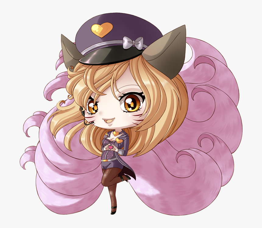 Ahri Png - Ahri Popstar Chibi Png, Transparent Png, Free Download