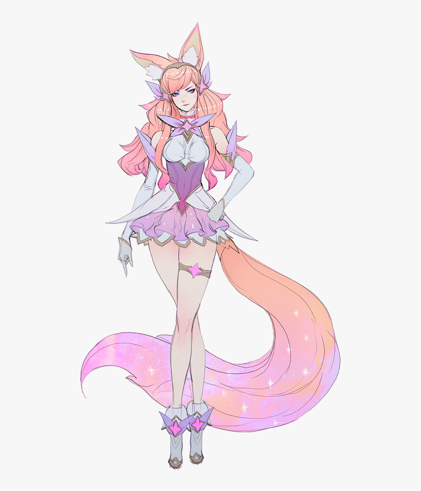 Transparent Ahri Png - Art Star Guardian Ahri, Png Download, Free Download