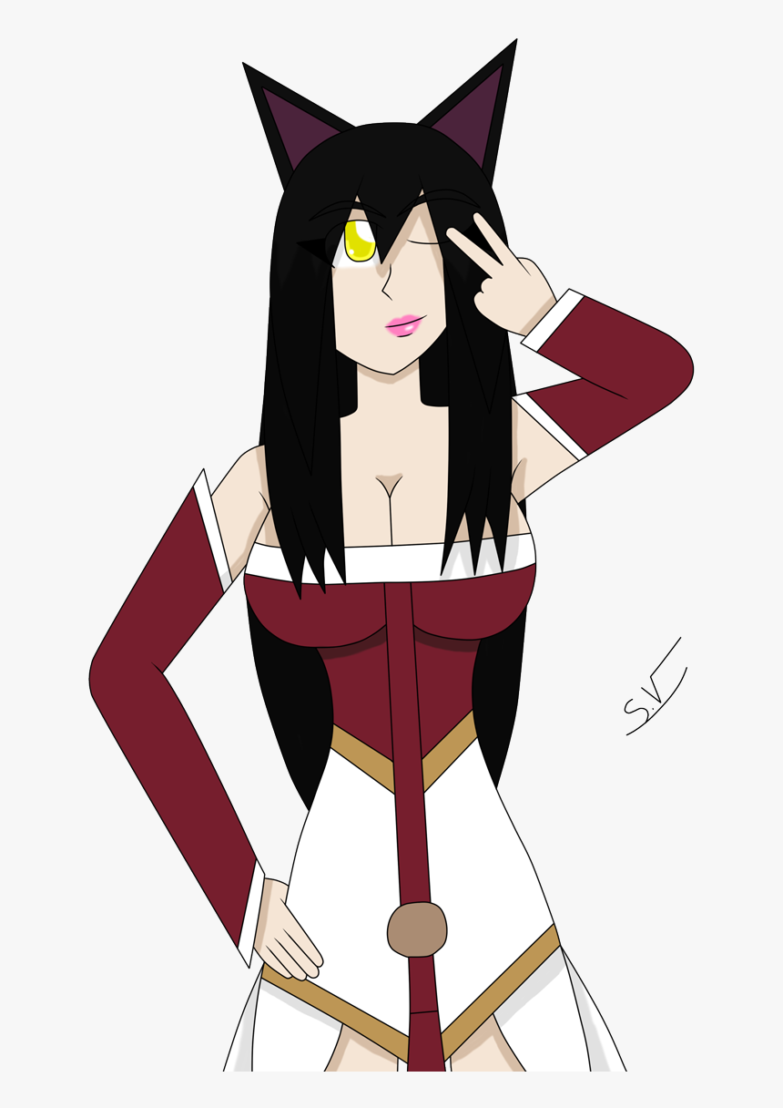 Ahri - Cartoon, HD Png Download, Free Download