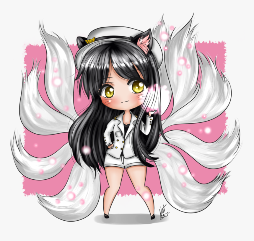 Lol Chibi Ahri , Png Download - Ahri Lol Chibi, Transparent Png, Free Download