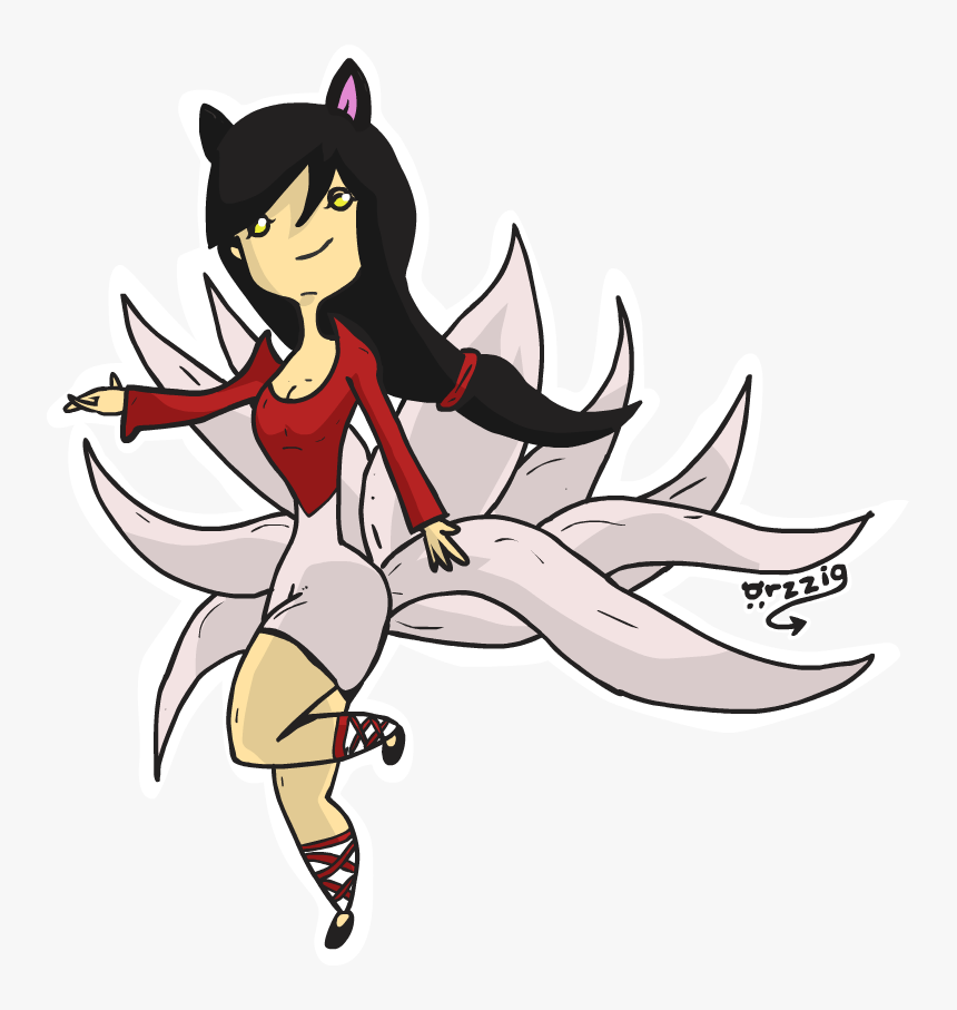 Ahri - Cartoon, HD Png Download, Free Download