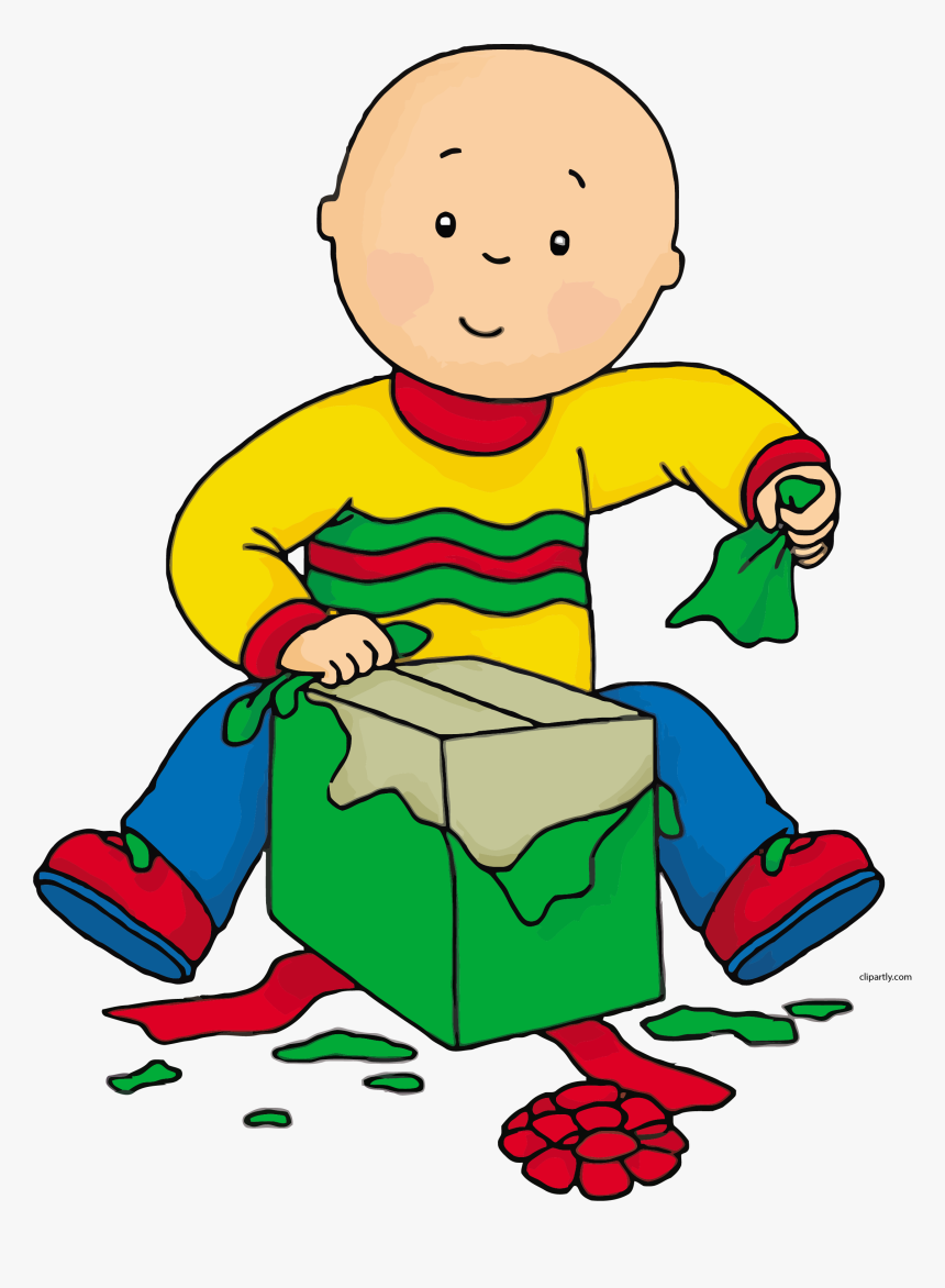 Caillou Big Suprise Png Clipart - Clipart Of Caillou, Transparent Png, Free Download