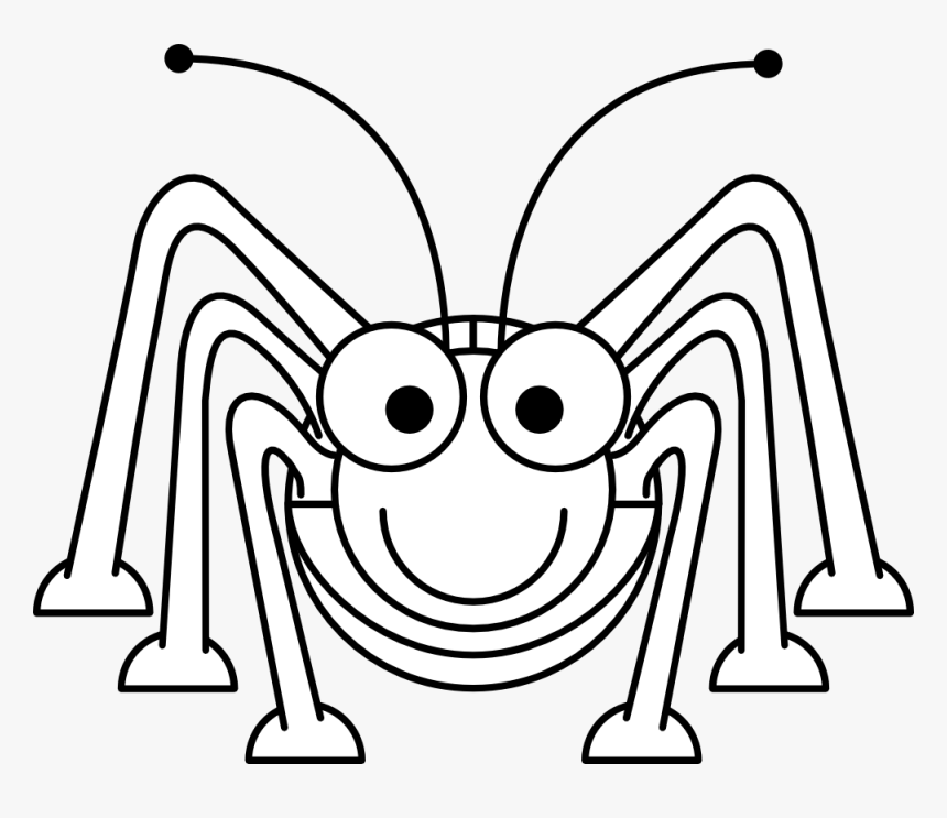 Cartoon Bug Coloring Pages, HD Png Download, Free Download