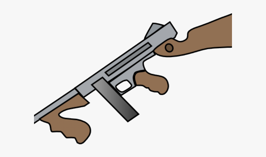 Free Rifle Download Clip - Machine Gun Clipart, HD Png Download, Free Download