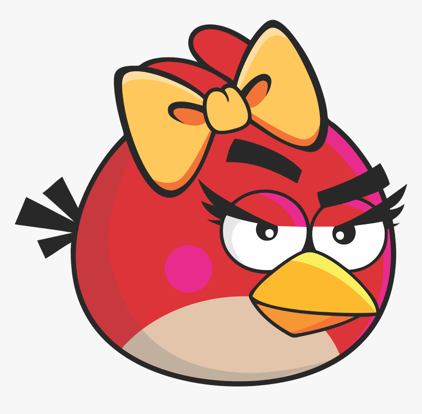 Transparent Angry Bird Png - Red Ruby Angry Birds, Png Download, Free Download