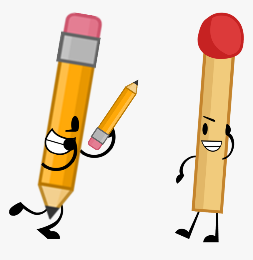 Battle For Dream Island Pencil - Pencil Bfdi Battle For Dream Island, HD  Png Download - kindpng