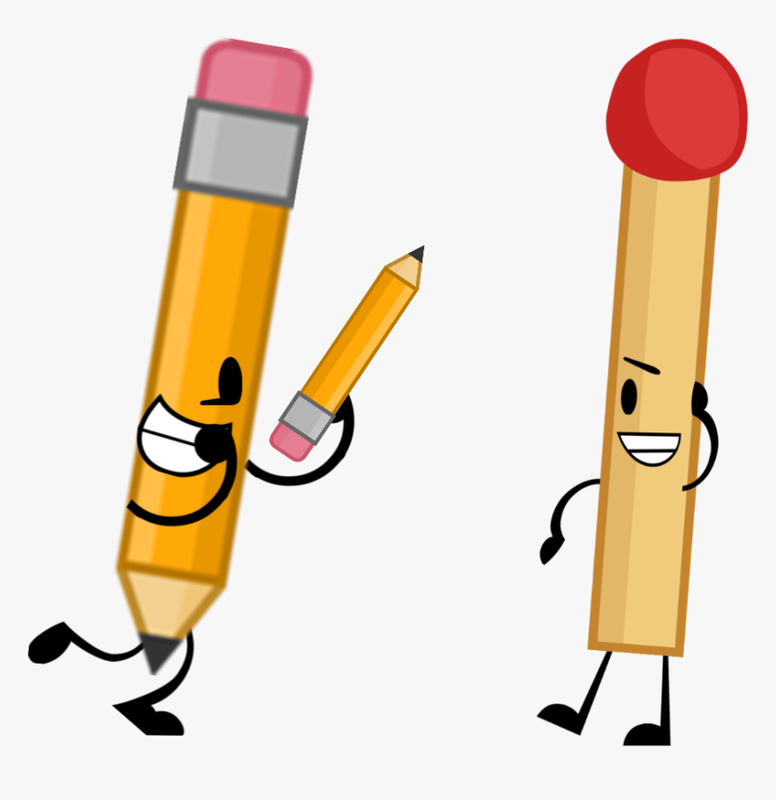 Battle For Dream Island Pencil - Pencil Bfdi Battle For Dream Island, HD Png Download, Free Download