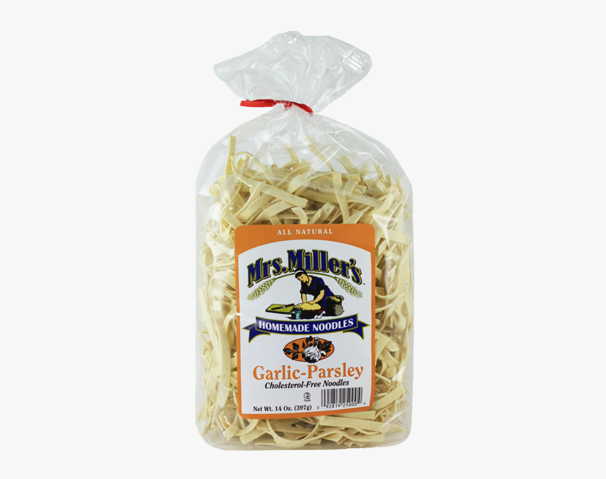 Garlic Parsley - Web - Mrs Miller's Old Fashioned Medium Egg Noodles, HD Png Download, Free Download