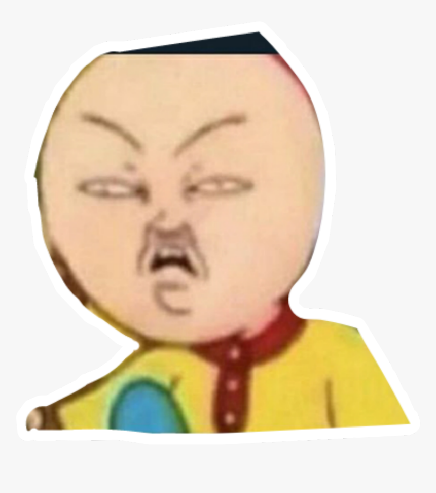 Caillou Caillou On Crack Meme Hd Png Download Kindpng