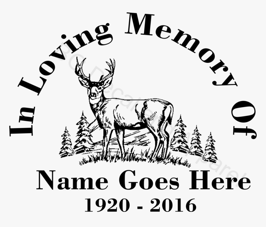 Transparent In Loving Memory Clipart - Elk, HD Png Download, Free Download