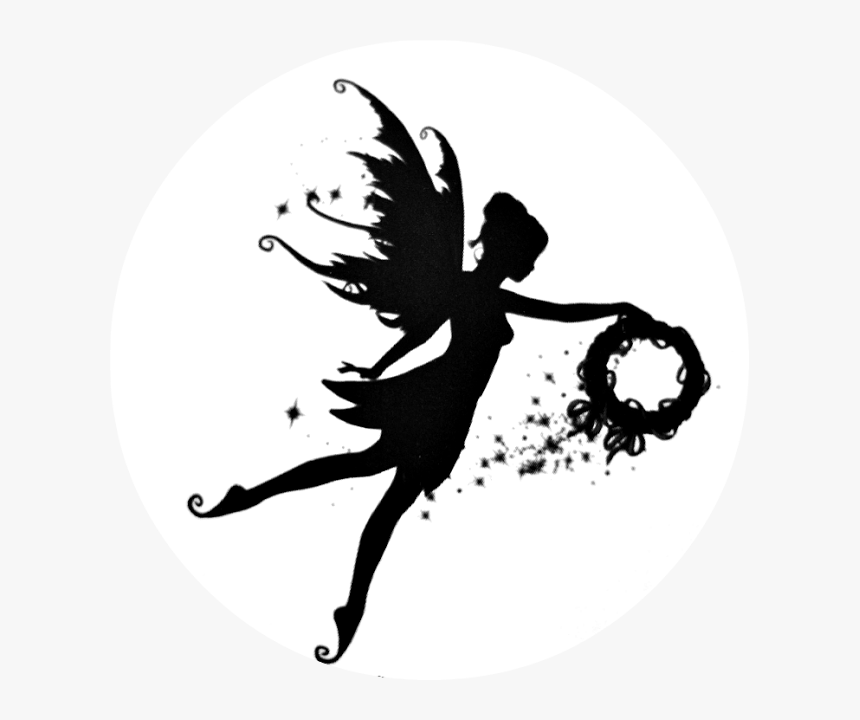 Flying Fairy Silhouette Png, Transparent Png - kindpng.