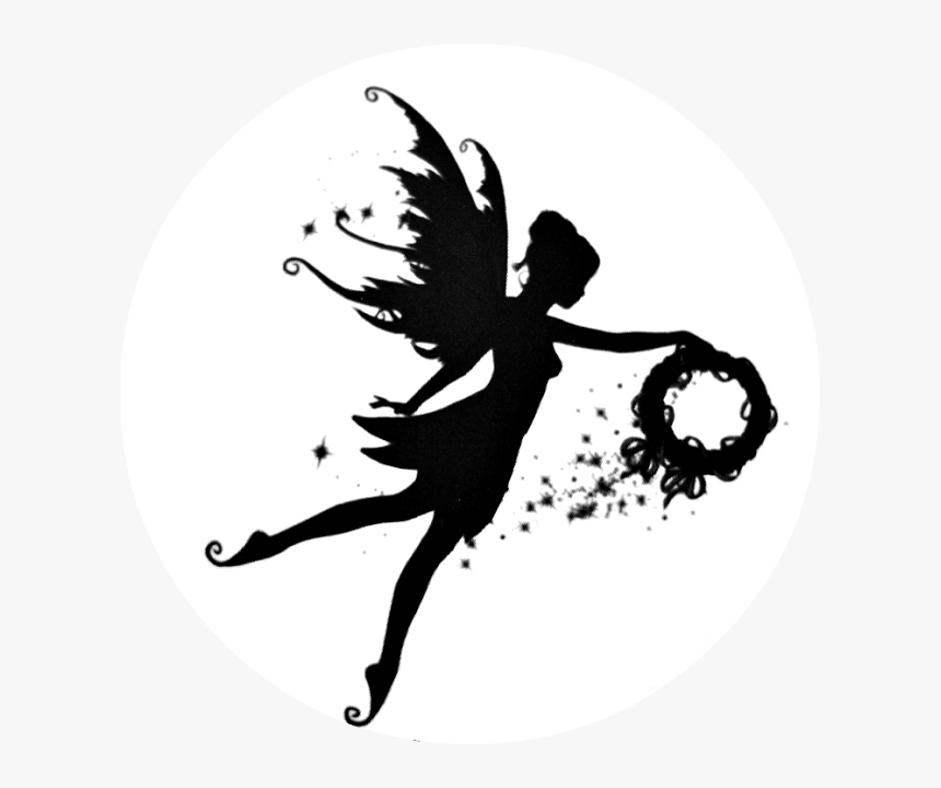 Flying Fairy Silhouette Png, Transparent Png, Free Download