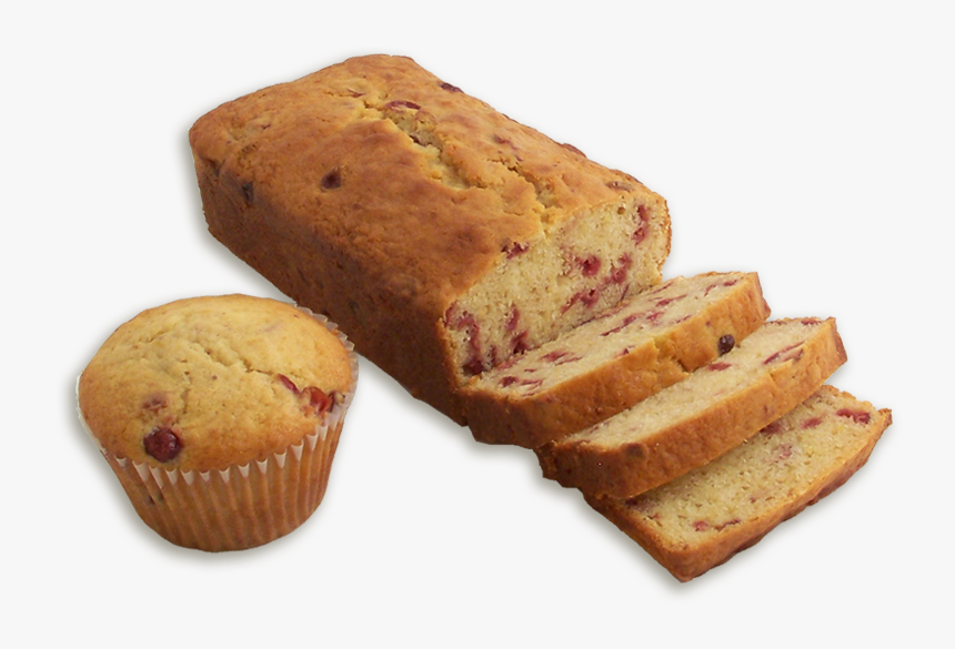 Cranberry Orange Dessert Bread - Banana Bread, HD Png Download, Free Download