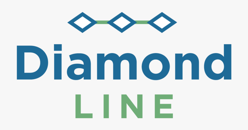 Diamond Line Logo Final 2 - Graphic Design, HD Png Download - kindpng